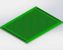 PCB Prototype Development Board, 6x8 cm