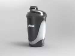 Plastic Shaker Water Bottle