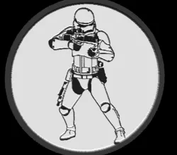 poe dameron coasters