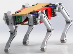 Quadruped Robot (w/ code)