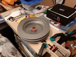 Radialfan CW and CCW for Model Hovercraft
