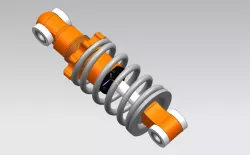 Rear Suspension Shock Spring Absorber (125mm)