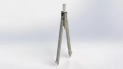 Richter Kopernikus VII Divider Compass with pivot joint