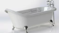 Roll Top Bath Head Rest