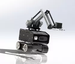 Rover Explorer with grapple and arm