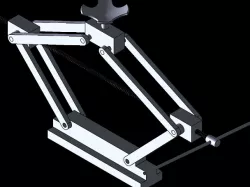 Screw Jack Mechanism in Solidworks