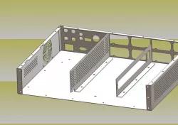 Sheet metal assembly layout