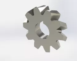 Simple Helical Gear - Non-Standard Gear