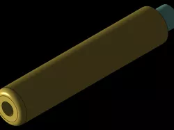 Single cylinder oscillating engine