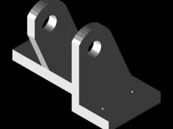 Skewer Gear Mount STL