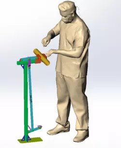 SL_ST VISE FOOT OPERATED DEMO