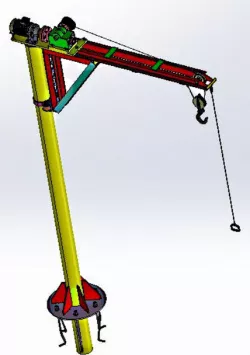 Special Jib Crane 500 Kg.