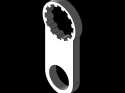 Sr Suntour Coil fork preload adjuster key