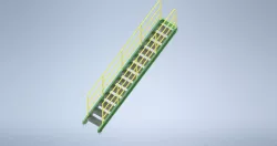 Steel ladder