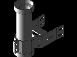 Steering column carrier bracket