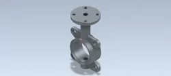 Studycadcam 3D CAD Exercise 277 Wafer butterfly valve / Autodesk Inventor Pro