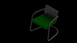 Stuffed chair