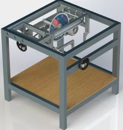Table Saw Lift Mechanism
