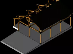 Timber frame Garage
