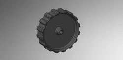 Toy car wheel