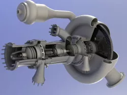 Turbopump for liquid rocket engine