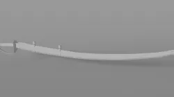 19th Century Saber 3D model