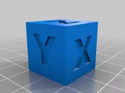 20mm calibration cube