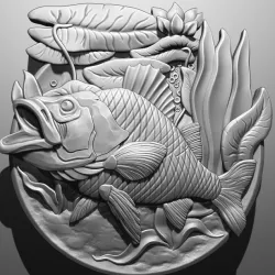 3d models for artcam and aspire STL PERCH 3D model