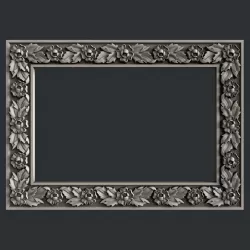 3d STL models for CNC router Frame R27 3D model
