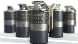 American Frag hand grenade MK3 3D model