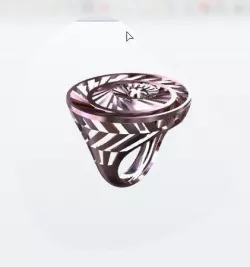 Anel tornado 3D model