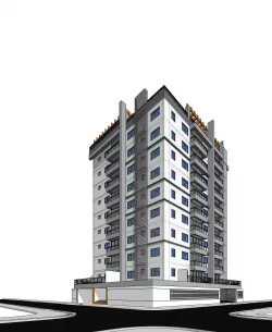 Apartment Building  3D model