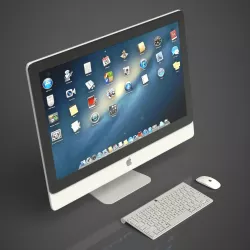Apple iMac 3D model