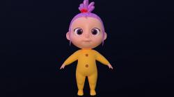 baby girl cartoon characters 3D Models | Page 1 | STLFinder