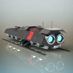 Battle Shuttle 3D model