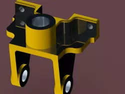 Bevel gear support