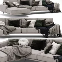 Boconcept Carlton Sofa 3D model