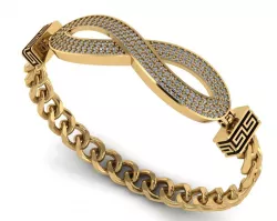 Bracelet Infinity   3D model
