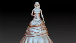 bride 3D model