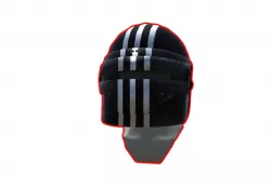 Bulletproof helmet Mask-Sch Low-poly  3D model