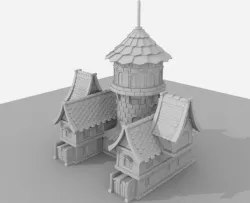 Castle 3D model