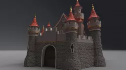 Castle 3D model