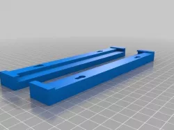 Clamps for heated glass plate Ultimaker 4 mm