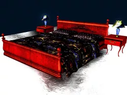 CLASSIC BED +Bed SİDES + LAMP   ARİEN