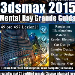 Corso Completo Mental ray in 3ds max 2015 un Computer 3D model