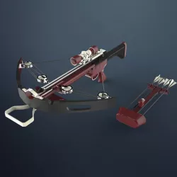 Crossbow 3D model