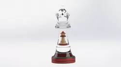 Crystal Chess Board
