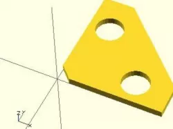 Customizable square clamp
