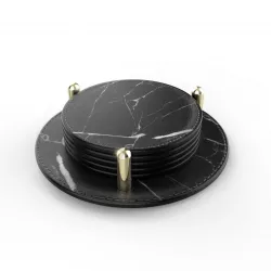 Drink Coasters Low-poly  3D model