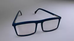 Eyeglass Low-poly  3D model